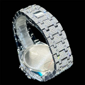 Reloj de Lujo para Hombre Royal Cross de 41 mm con Movimiento de Cuarzo Shanghai, Correa de 20 mm, Esfera de Cristal y Acero Inoxidable - Product Image 3