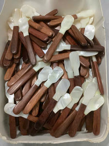 ช้อนหอยมุกหรูหราเป็นมิตรต่อสิ่งแวดล้อมช้อนทำด้วยมือ100% เปลือกหอยธรรมชาติ - Product Image 2