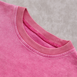 Camisas y faldas de algodón lavado ácido personalizadas OEM conjuntos de mujer logotipo personalizado verano Crop Top camisas y faldas conjuntos cortos de mujer - Product Image 4