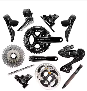 Grupo de Transmisión para Bicicleta D-ura Ac-e Di2 R9200 de 2x12 Velocidades, Nuevo en Stock, para Carreras o Ciclismo Urbano, Horquilla de Fibra de Carbono, 21 Velocidades - Product Image 1