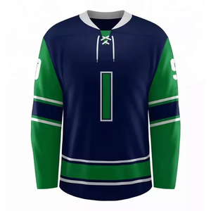 Nouveau Style OEM Personnalisé Joueurs Professionnels Polyester Mesh Maillot de Hockey sur Glace pour Hommes Custom Made Ice Hokey Jersey Hommes THT WEARS - Product Image 1