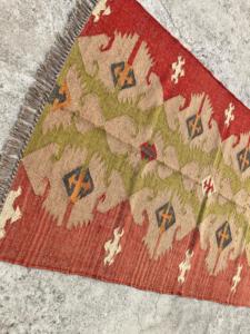 Handmade Rug Woven Wool Jute Indoor Outdoor <b>Sofa</b> Living Room Decor Runner Wool Jute Carpet Stylish Versatile Vintage Home Decor - Product Image 3