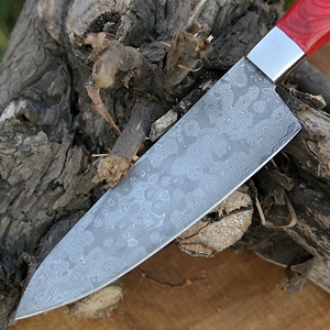 มีดเชฟเหล็กดามัสกัสทำด้วยมือมีดทำครัวสไตล์มืออาชีพ - Product Image 6