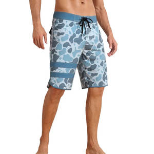 Short de plage à motif uni imprimé en 3D pour hommes Short de plage à séchage rapide pour sports de plein air d'été Short de surf pour adultes - Product Image 1