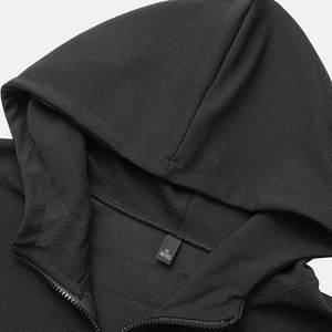 Bas quantité minimale de commande au prix de gros Fabriqué au Pakistan Léger Nouveau Design Basics Short Zip Hoodies - Product Image 3