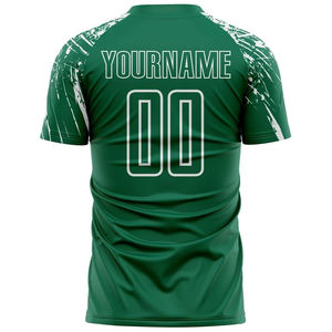 Camiseta de fútbol para jóvenes y adultos hecha a medida con ropa deportiva profesional de manga corta con servicios OEM - Product Image 3
