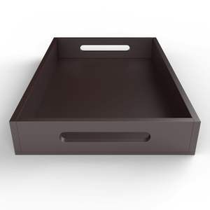 Bandejas de Madera Ecológicas Color Nogal para Cocina y Comedor, Decoración de Servicio Natural Premium, Uso de Materiales de Alto Estándar - Product Image 3