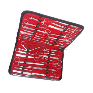 Kit d'instruments vétérinaires de base en acier inoxydable allemand, outils chirurgicaux réutilisables de haute qualité pour cliniques, hôpitaux et élevages - Product Image 3