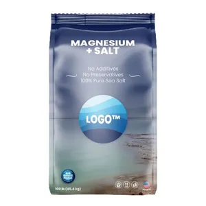 Premiumqualität natürliches echtes Magnesium Meersalz 100lb Massen entspannendes Körper-Soak natürliche Zutat für Erwachsene Großhandelspreise