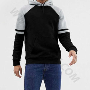 Sudadera con Capucha y Cordón Ajustable OEM, Ropa Deportiva Holgada para Hombre, Sudaderas Personalizadas con Ribete Ajustado, Bolsillo Tipo Canguro, 100% Algodón, Secado Rápido - Product Image 3