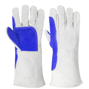 Meilleurs gants de soudage à étincelles antidérapants résistants à la chaleur et aux flammes Vente en gros Tig Rigger Work Tig Welding Gants de sécurité Protection des mains et des bras - Product Image 2