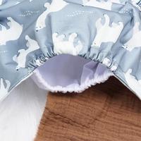 Happy Flute Vente en gros Couches lavables en daim réutilisables Couches pour bébés Couches en tissu taille unique imperméable Doux
