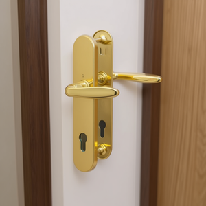 Schutzgarnitur PISA M151/361A/360 messing F77-R 92มม. 67-72มม. hoppe Storage lockers - Product Image 3