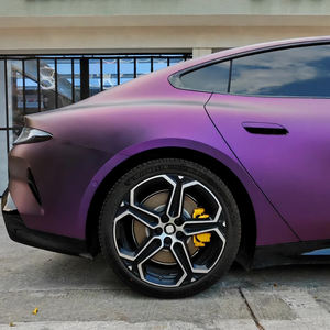 Vinilo para Automóviles COOL SUN Negro Mate Morado Pinot |   Vinilo para Automóviles con Acabado Satinado, Antiarañazos, que Cambia <span class=keywords><strong>de</strong></span> Color - Product Image 3