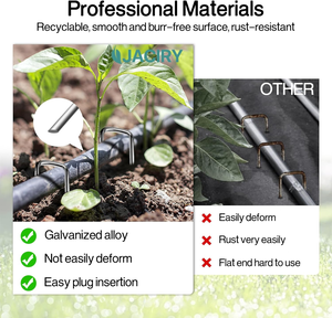 Piquets de jardin Clous de <span class=keywords><strong>gazon</strong></span> de jardin Agrafes de <span class=keywords><strong>gazon</strong></span> antirouille Piquets en U Goupille de fixation de pelouse - Product Image 3