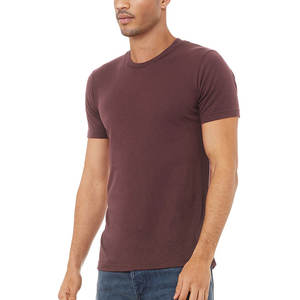 <b>Men's</b> Plain Vintage Maroon <b>T</b>-<b>Shirts</b> Short Sleeve Athletic <b>T</b> <b>Shirts</b> Classic Round Custom OEM Logo Summer Solid Colormen Tee <b>Shirt</b> - Product Image 1
