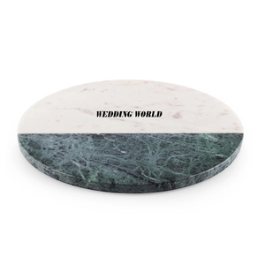 Planche à découper en marbre de luxe de qualité supérieure bloc à découper fait à la main planche à fromage de concepteur de taille personnalisée - Product Image 1