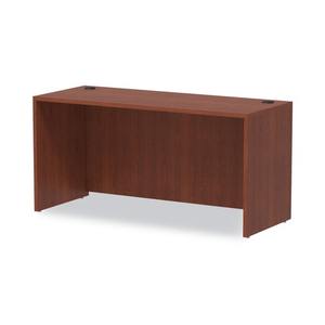 Alera Valencia Series Credenza Shell ALEVA256024MC-59.13 pulgadas. X 23.63 Pulgadas X 29.5 Pulgadas Organizador de oficina en color cerezo mediano - Product Image 3