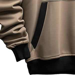 Pedido a granel Sudaderas con capucha Hombres Premium Warm Fleece Pullover Invierno Casual Streetwear Moda Proveedores Precio de fábrica Bajo MOQ - Product Image 3