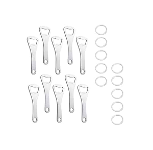 Design personnalisé Ouvre-bouteille en acier inoxydable pour bar de fête Fournitures pour la maison Porte-clés Ouvre-bouteille Outil Barware - Product Image 6