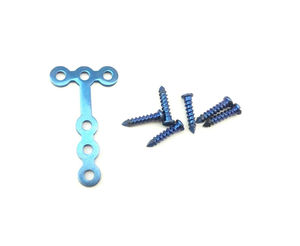 Plaques maxillo-faciales orthognathes en acier inoxydable de qualité allemande réutilisables de haute qualité en forme de chirurgie esthétique manuelle - Product Image 4