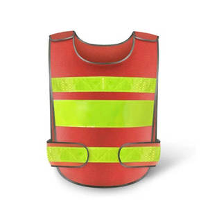 Gilet de sécurité unisexe de qualité supérieure avec fermeture éclair et poches utilitaires, vêtement d'extérieur respirant en coton et laine pour les chantiers de construction - Product Image 4