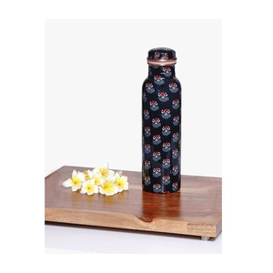 Jamsons Bouteille d'eau en cuivre pur de qualité standard pour salle de sport, yoga, bureau-Débit d'alcool direct - Product Image 5