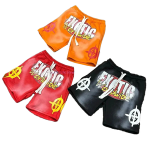 Pantalones Cortos de Mezclilla para Hombre, Estilo Hip Hop, Estampado Digital, Lavado Ácido, 100% Algodón, Alta Calidad, Personalizados 2025 - Product Image 5