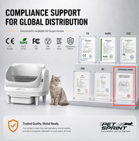 Litière automatique pour chats à ouverture supérieure, bac à litière électrique autonettoyant, silencieux, toilette intelligente pour chats OEM