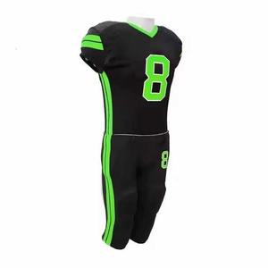 Service OEM Nouvelle vente en gros Unisexe Logo personnalisé Respirant Uniforme de football américain de bonne qualité et bon marché à vendre - Product Image 2