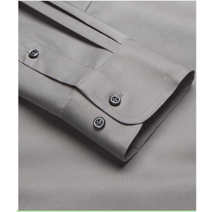 Camisas de vestir formales de algodón 100% de alta calidad para hombre, camisas personalizadas de verano antiarrugas cómodas transpirables de manga larga de BD - Product Image 4