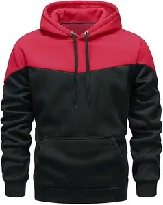 Sudadera con capucha gruesa y pesada en blanco Sudadera básica de algodón mezclado con logotipo personalizado Sudadera con capucha de peso pesado de gran tamaño en tarifas al por mayor - Product Image 1