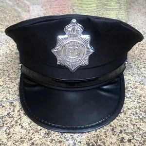 Casquette de cérémonie officielle en gros avec insigne en métal, bord durable et broderie pour les agences et les commandes institutionnelles - Product Image 3