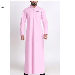 2024 nuevo diseño al por mayor precio barato gran oferta adultos hombres islámicos Thobe ropa musulmana Jubba para hombres - Product Image 4
