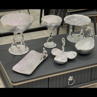 Bol à nourriture en métal de haute qualité personnalisable pour la maison, le dîner, le mariage et les événements Resorts Party Tableware