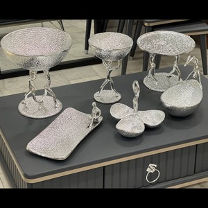 Bol à nourriture en métal de haute qualité personnalisable pour la maison, le dîner, le mariage et les événements Resorts Party Tableware - Product Image 3