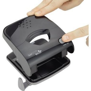 RAPESCO ECO X5-30ps เครื่องเจาะกระดาษ 8 ซม. 30 แผ่น (80 กรัม/ตร.ม.) สีดำ พร้อมรางนำ - Product Image 4