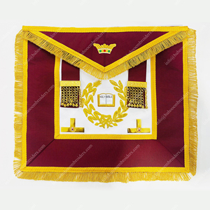 TABLIER DE L'ORDRE D'ATHELSTAN REGALIA MAÇONNIQUE-TABLIER FRANC-MAÇON GRAND - Product Image 1