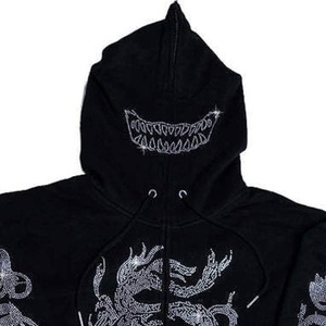 Sudaderas con Pedrería para Invierno, 100% Algodón, con Cierre, Transpirables, Impermeables, Unisex, Talla Adulto, Alta Calidad, Venta al Por Mayor - Product Image 6