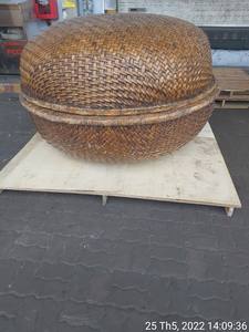 Barco de bambú resistente y duradero/coracle 100% bambú natural de Vietnam para decoración o centros turísticos - Product Image 3