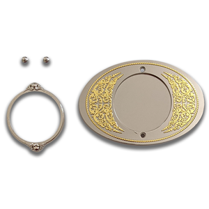 Boucle de ceinture carrée vierge de 2 pouces pour sacs et vêtements, en alliage de zinc, avec logo personnalisable, plaquée or et nickel - Product Image 3