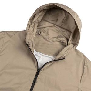 Chaqueta de Nailon Ligera e Impermeable para Hombre, Cortavientos, de Secado Rápido, Transpirable, con Revestimiento, Logotipo Personalizado, Cremallera - Product Image 4