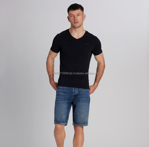 Nouveau hommes T-shirt coton de haute qualité à manches courtes hommes T-shirt pour homme couleur pure loisirs homme hauts T-shirt t-shirts - Product Image 2