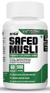 Extrato de Musli Safed Cápsulas 500 mg [Força Resistência e Vitalidade]- 120 Cápsulas