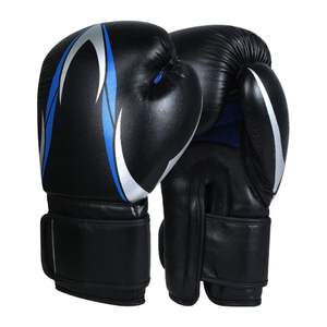 Gants de sparring professionnels en cuir véritable Gants de boxe d'entraînement coupe-vent à doigts entiers - Product Image 2