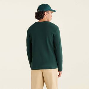 Pull pour femmes du fabricant personnalisé OEM-imprimé de lettres, solide, à manches longues, haut court décontracté - Product Image 3