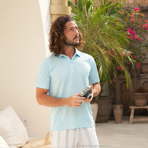 Ultifresh Unisexe Tricoté Polyester Uni Décontracté Confortable Léger Écologique Séchage Rapide Boutonné - Product Image 1