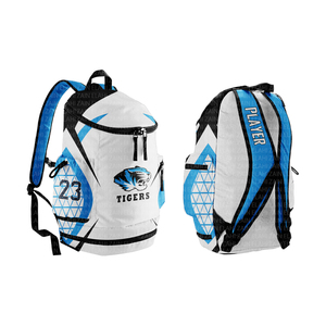 Ensemble complet d'uniformes de basketball ELAHI : Maillot, short, sweat à capuche, chaussettes et sac à dos en polyester imprimé par transfert thermique – Unisexe Adulte - Product Image 5