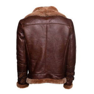 Chaqueta de hombre de la mejor calidad, ropa de abrigo para hombre, chaqueta delgada para hombre, Chaqueta corta cálida de cuero de invierno a la moda a la venta - Product Image 3