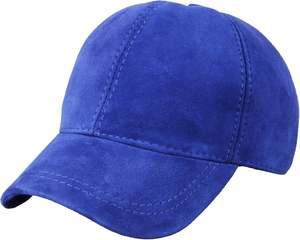 RIVIAN ATLANTIC Unisex Adjustable <b>Baseball</b> <b>Cap</b> Genuine Suede Leather Stylish Classic Sporty <b>Cap's</b> for Men and <b>Women</b> - Product Image 2